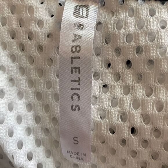 Fabletics Caymen Open Weave Mesh Tank Top Sz S - Picture 5 of 7